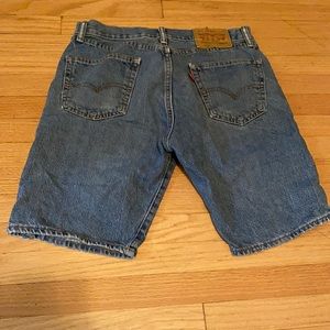 Levi’s 505 W30 Denim Riveted Jean Shorts.